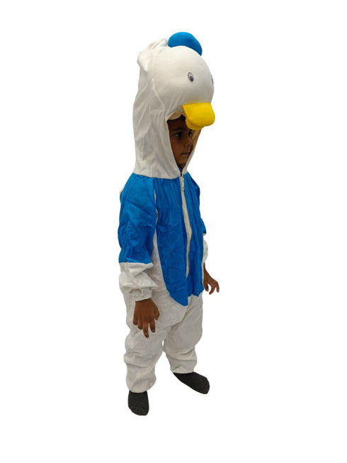 BookMyCostume Comical Sailor Duck Cartoon Kids Fancy Dress Costume | Blue & White